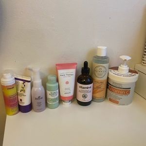 Body, face and hair care bundle